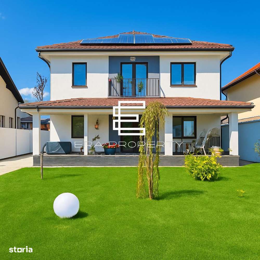 Casă individuală premium- panouri fotovoltaice –Cartierul Primaverii S-0