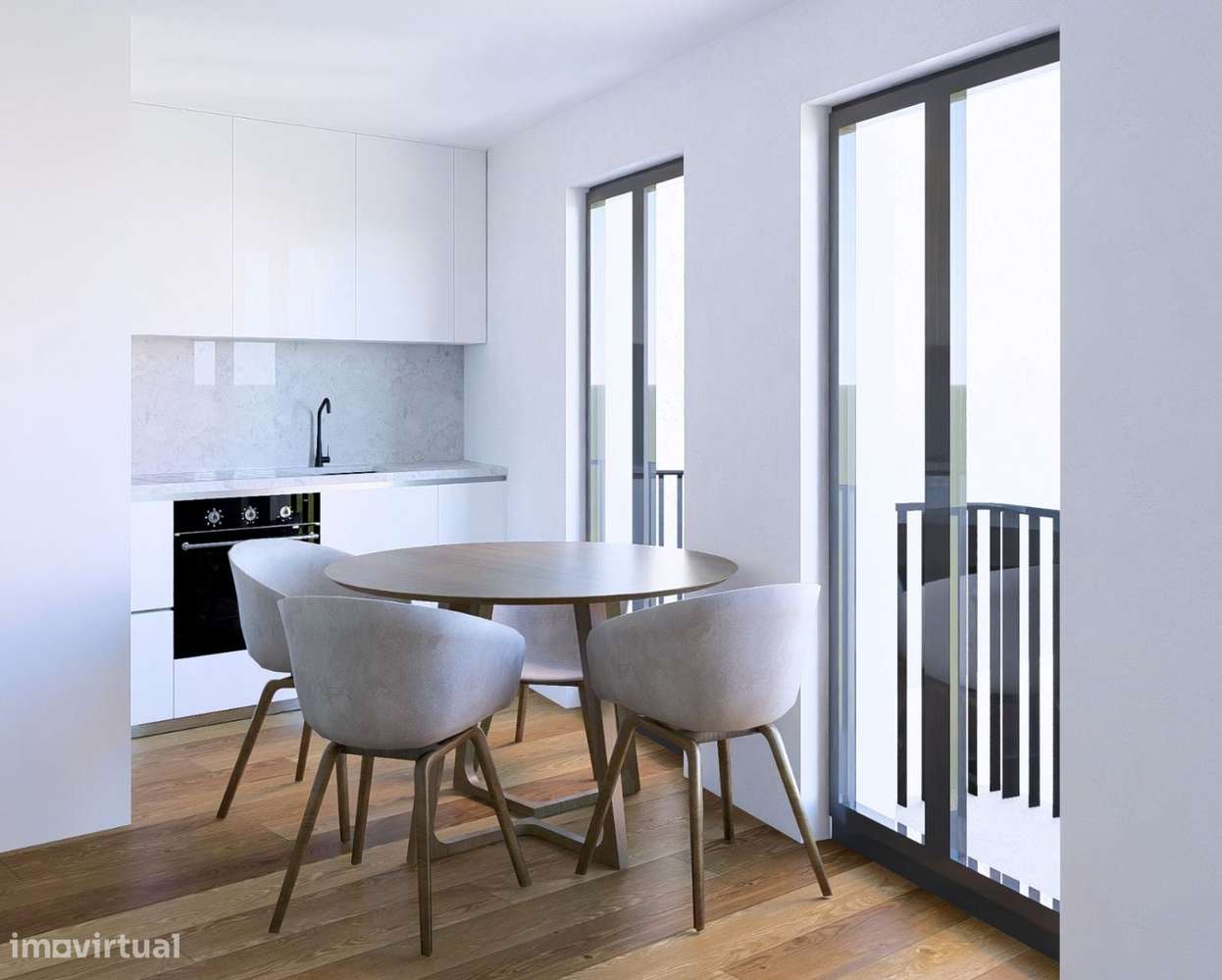 Prédio Novo c/ 3 pisos e 5 fracções em Vila Nova de Gaia - Grande imagem: 5/12