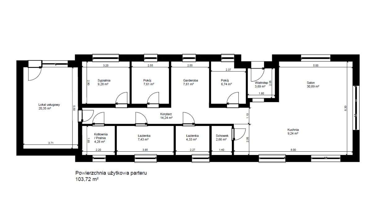 Nowy dom parterowy z działka 1250m2 w Lublińcu - Pełny obrazek: 5/20