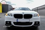 Prelungire Bara Fata BMW Seria 5 F10 F11 (2011-2017) M-Performance Design Negru Lu- livrare gratuita - 10