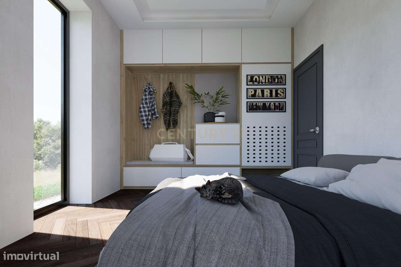 Terreno com Projeto Arquitetónico Aprovado para Quatro Moradias.-9