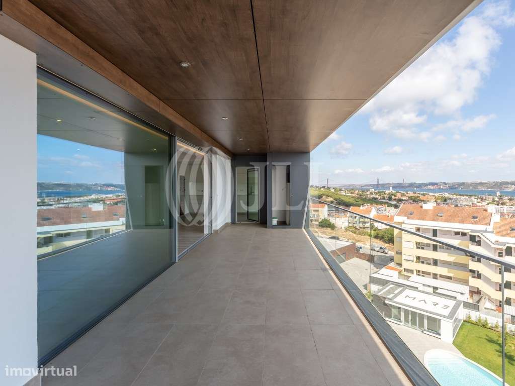 Apartamento T3 com varanda e garagem em Algés Oeiras - Grande imagem: 5/21