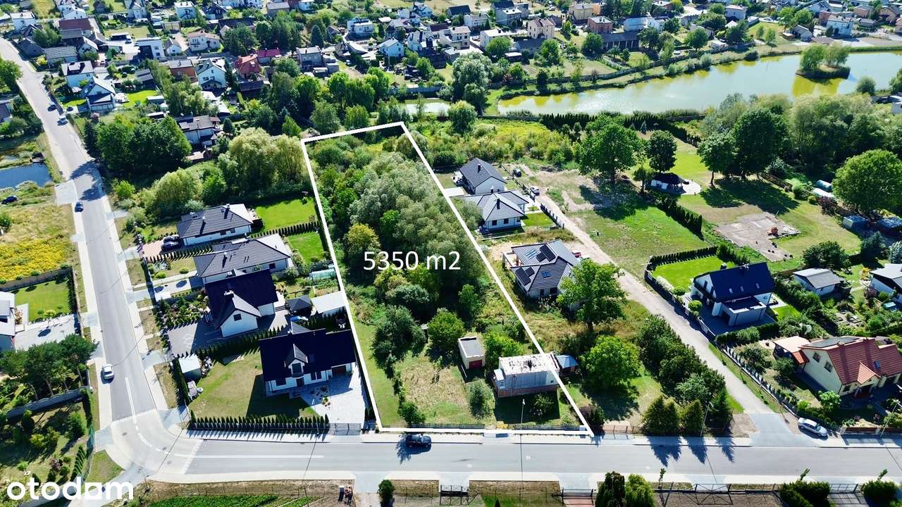 Działka budowlana na sprzedaż – Radom, Idalin, ul. Źródłowa | 5349 m²
