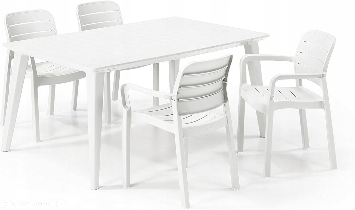 Stół Keter tworzywo sztuczne lima biały 160 cm - 2