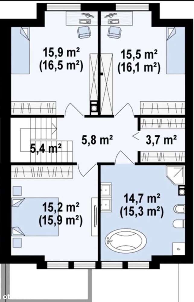 Dom, 170 m², Olsztyn-15