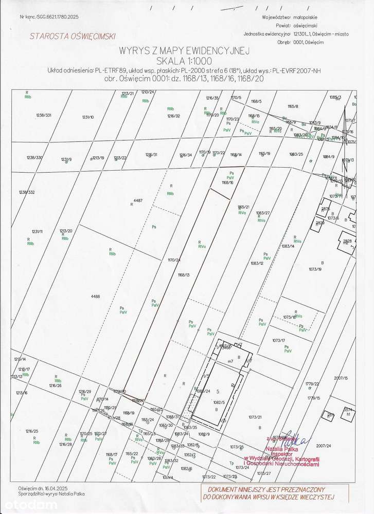 DZIAŁKA INWESTYCYJNA NA ZABUDOWĘ WIELORODZINNĄ!-6
