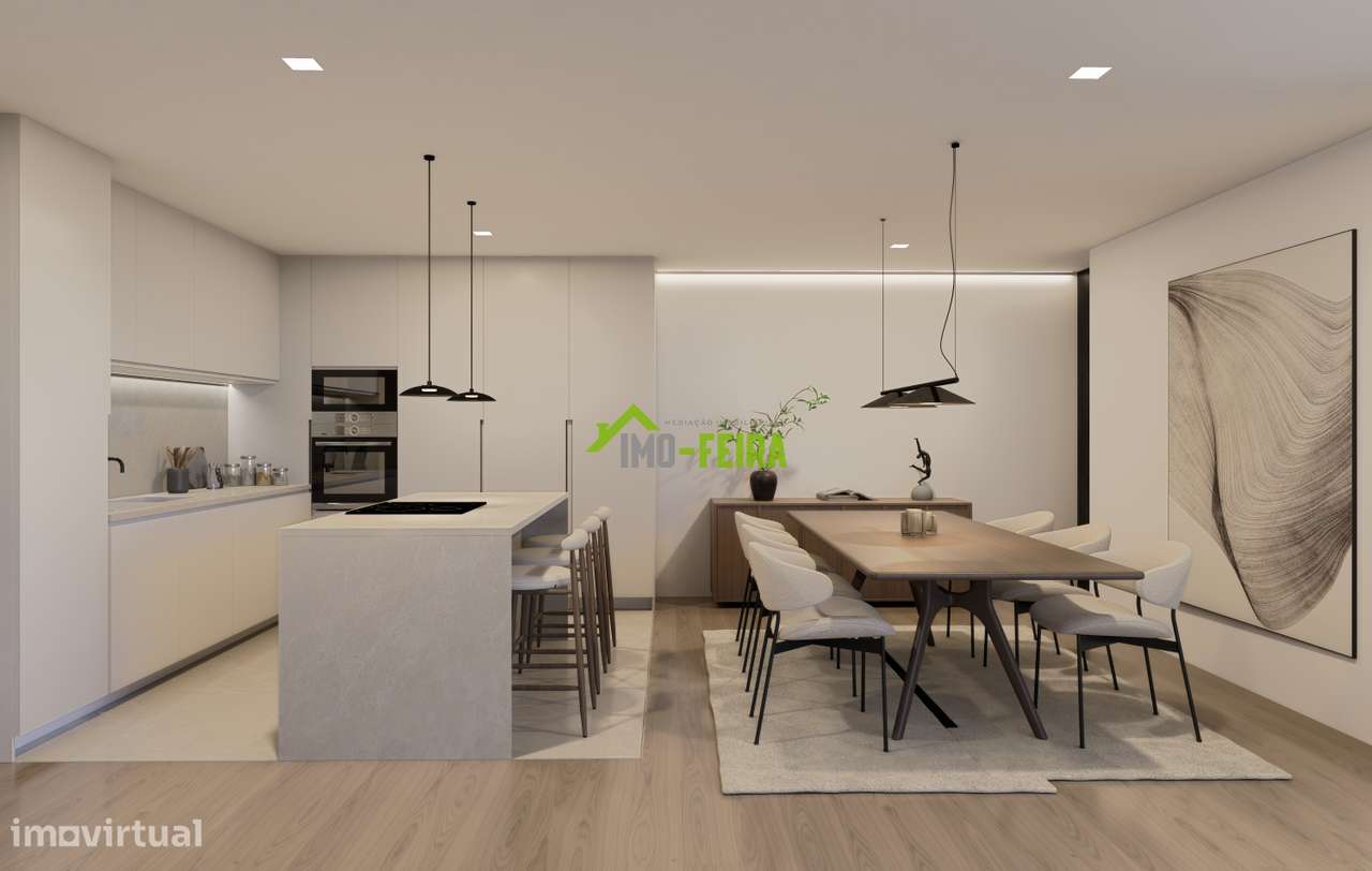 Moradia T3 com jardim e garagem em Fornos-23