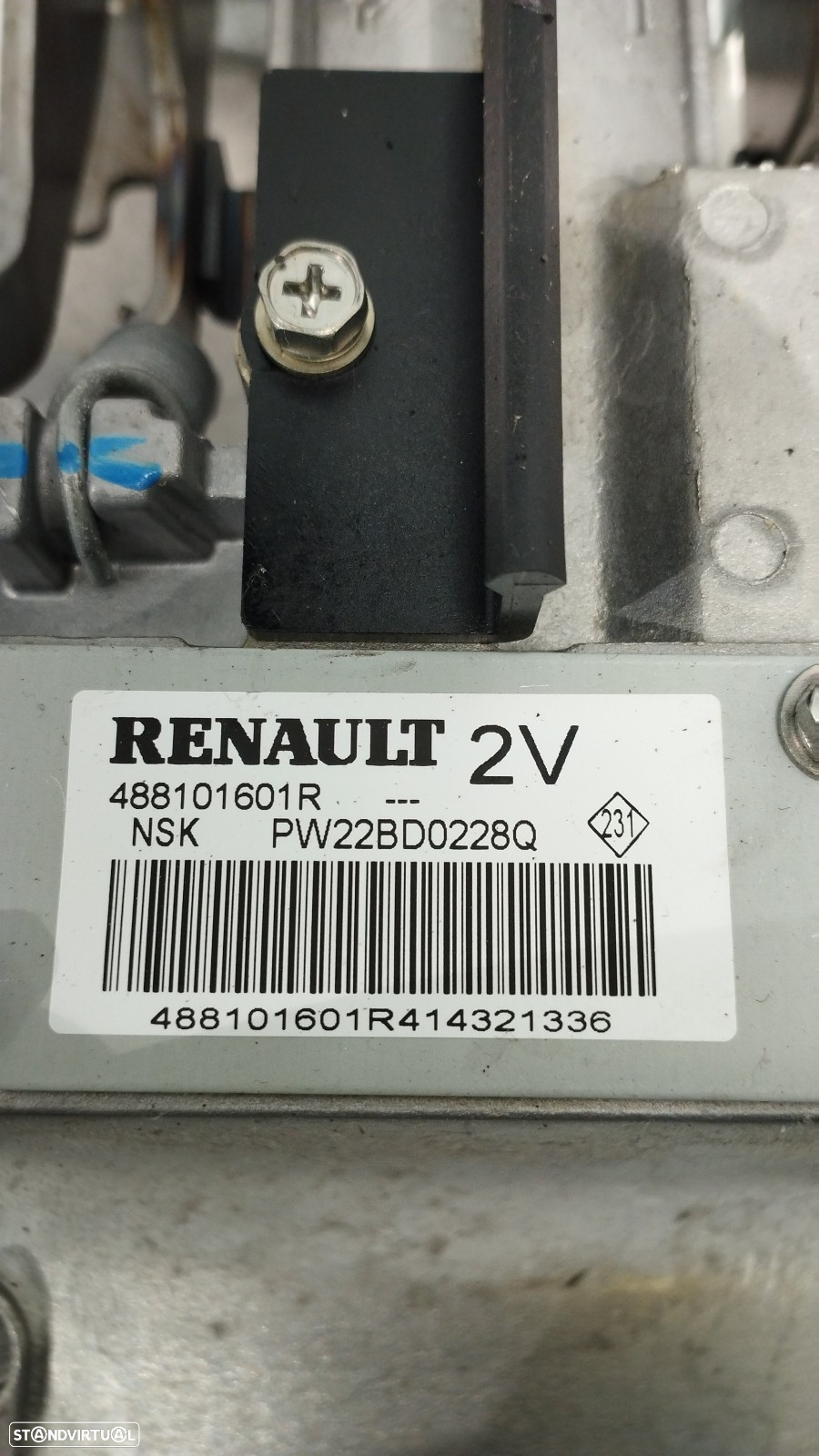 Coluna Direção Renault Scénic Iii (Jz0/1_) - 4