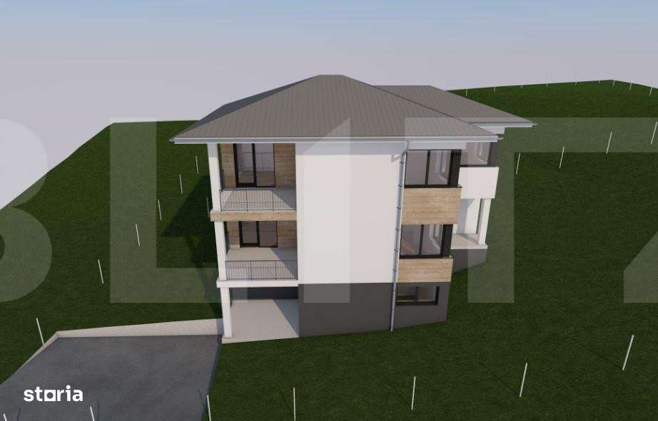 EXCLUSIVITATE! Teren cu autozitatie casa, 600 mp,regim D+P+E, zona Cam - Imagine principală: 3/5