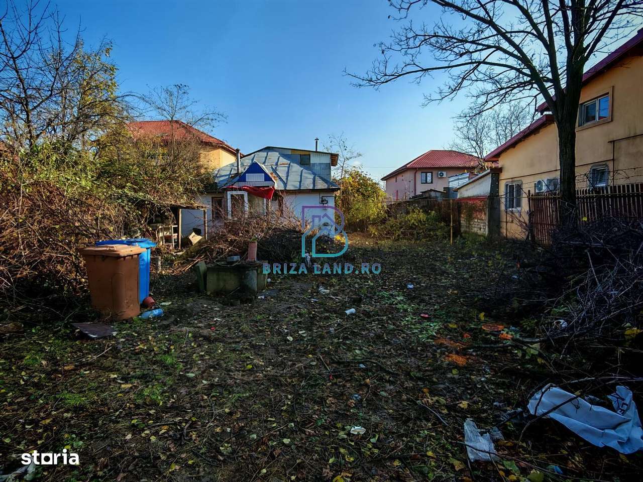 oras Chitila, cartier Remat, teren 369mp, d=15.3m - Imagine principală: 4/5