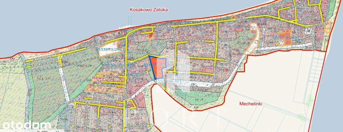 Pięknie płożona działka nad morzem. - Pełny obrazek: 1/3