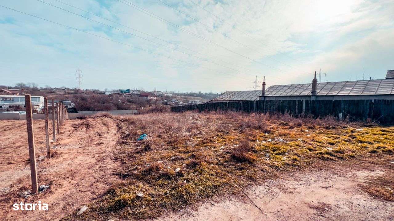 Teren 1400 mp de vanzare pe Centura Galatiului, zona Bogcar Service - Imagine principală: 2/4