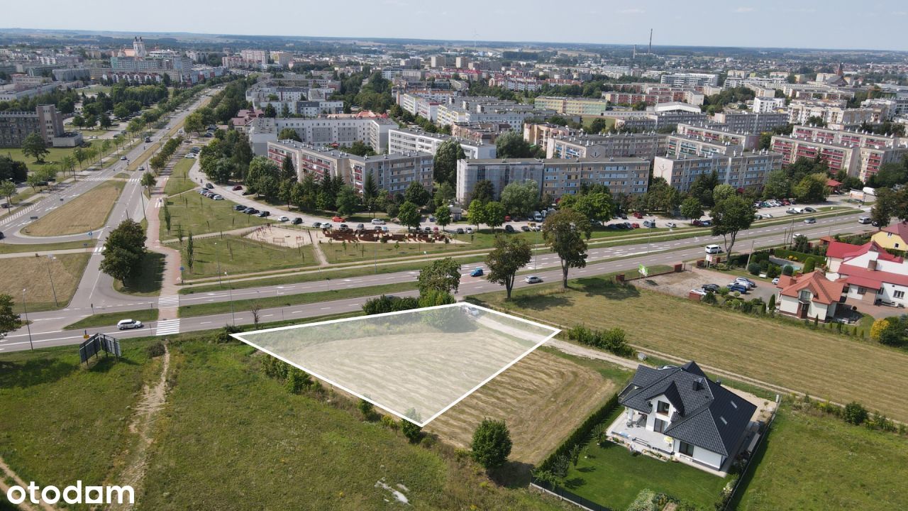 Działka budowlana – Łomża ul. Szosa Zambrowska