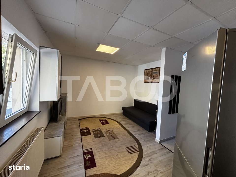 Garsoniera de vanzare mobilata si utilata Stefan cel Mare Sibiu - Imagine principală: 2/7