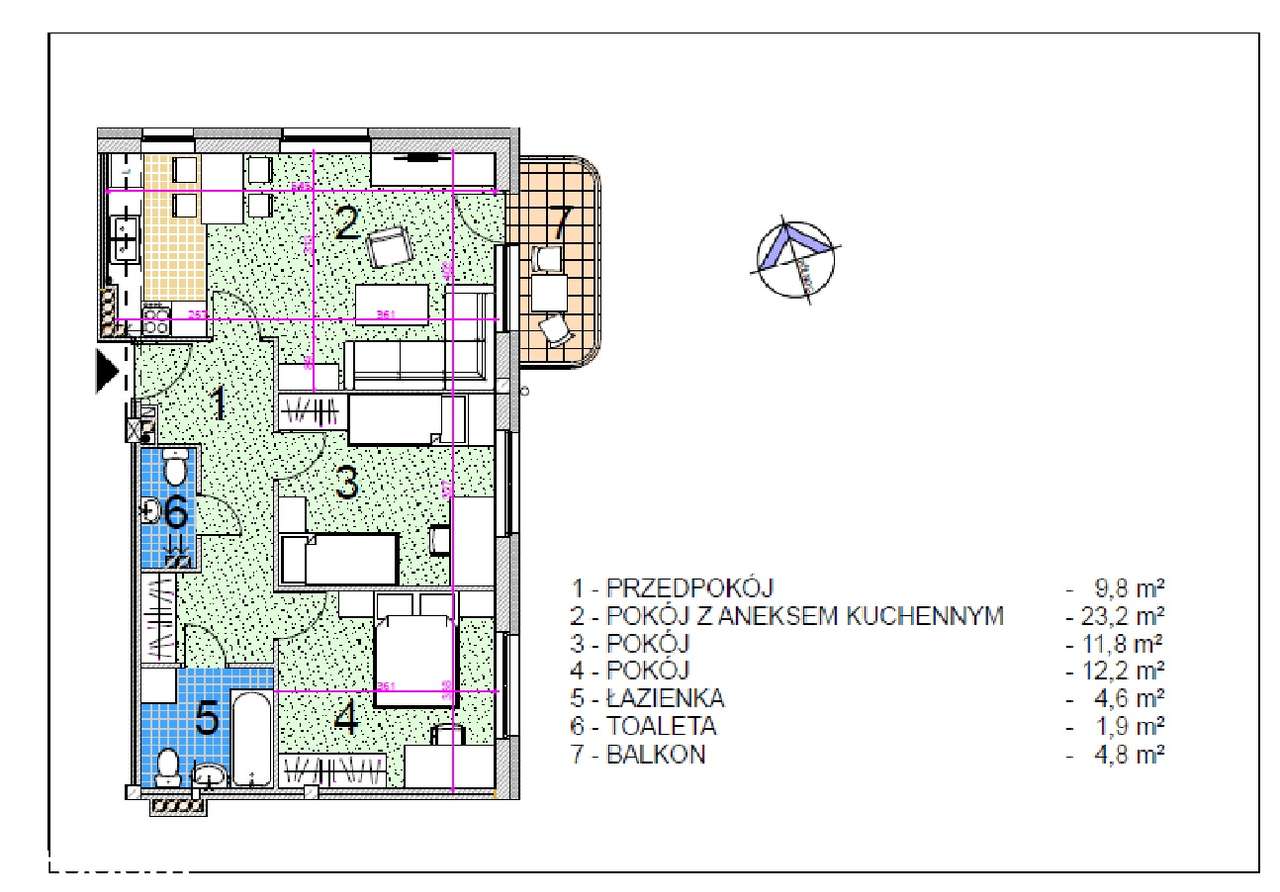 Nowe mieszkanie, ogrzewanie podłogowe,fotowoltaika-7