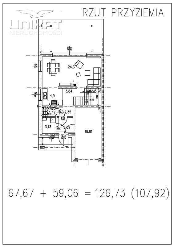 Nowoczesny dom bliźniaczy - stan deweloperski-16