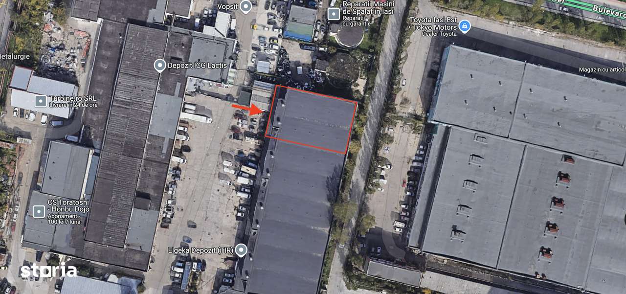 Spatii depozitare eventual paleti de la 50mp la 200mp, bd. Metalurgiei - Imagine principală: 2/5