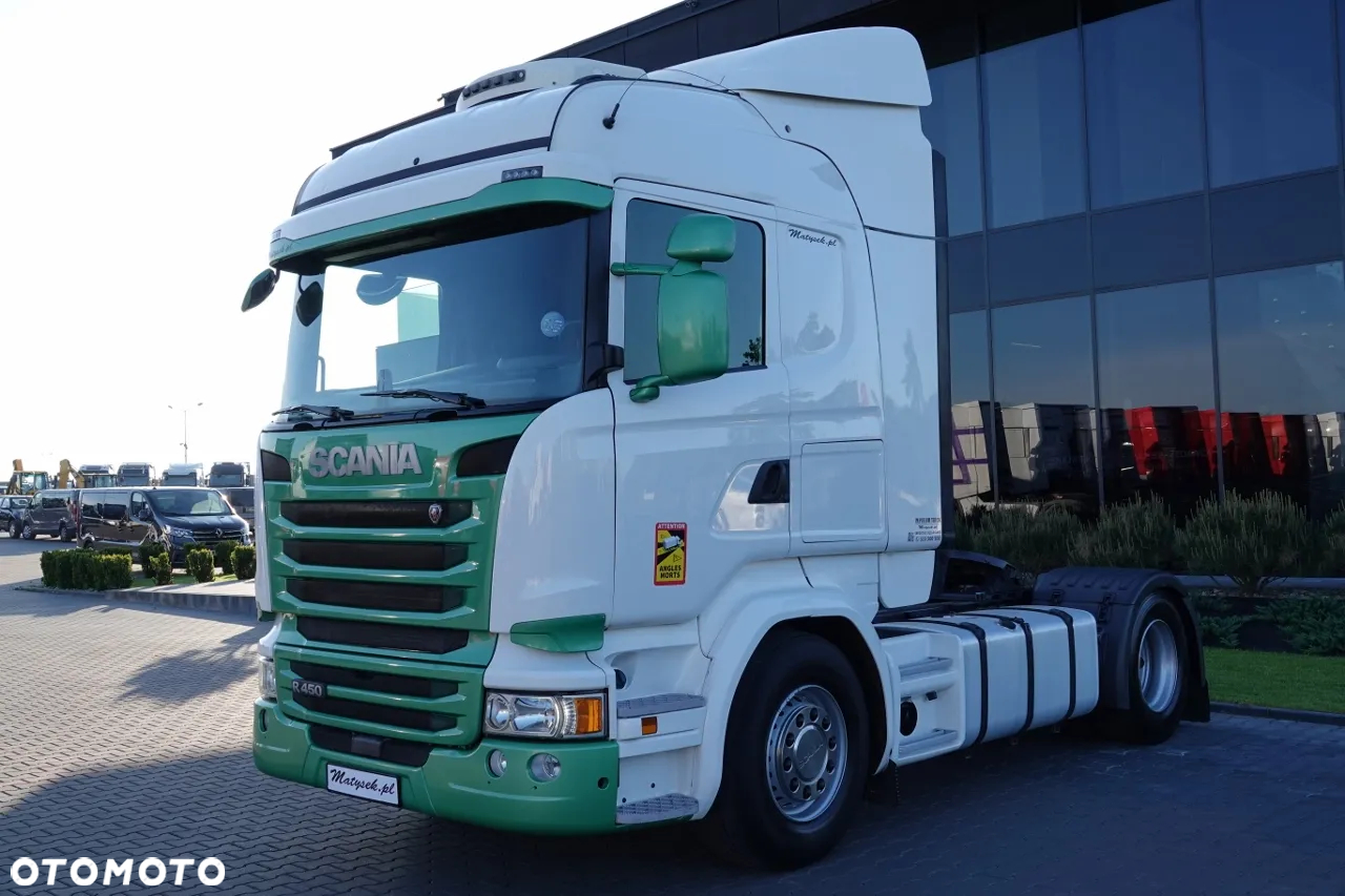 Scania R 450 / HIGHLINE / RETARDER / KLIMATYZACJA POSTOJOWA / SPROWADZONA / EURO 6 / PO ZŁOTYM KONTRAKCIE SERWISOWYM / 2016 ROK - 6