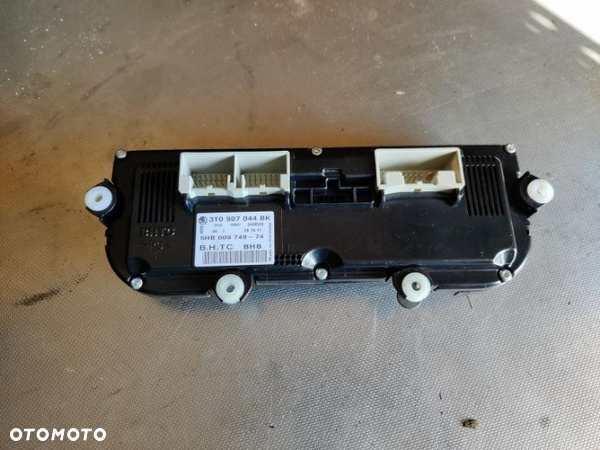 Panel Klimatyzacji Skoda Octavia 2 lift Superb Yeti Sterownik nawiewu 3T0907044BK - 2