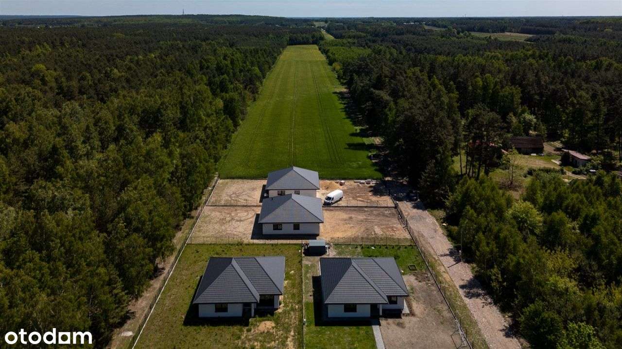Dom parterowy obok lasu Stan dewelop Działka 1000-15