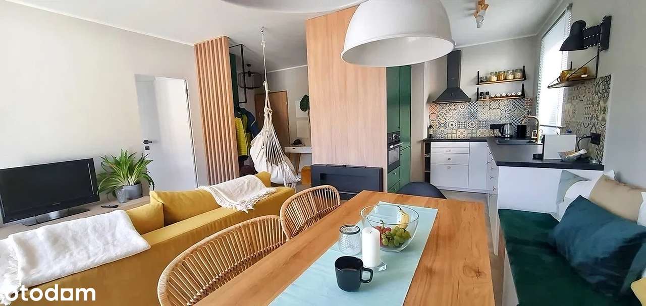 Stylowe i ciche 60m2 z 3 sypialniami i salonem