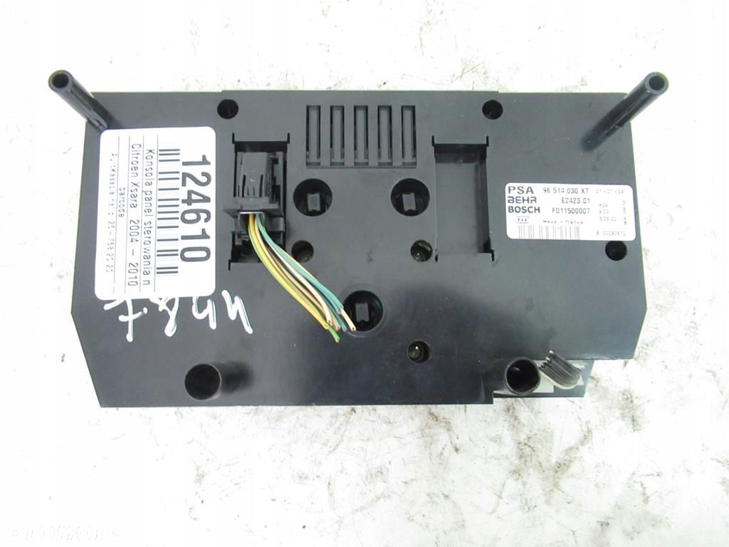 CITROEN PICASSO I PANEL STEROWANIA NAWIEWEM AC - 2