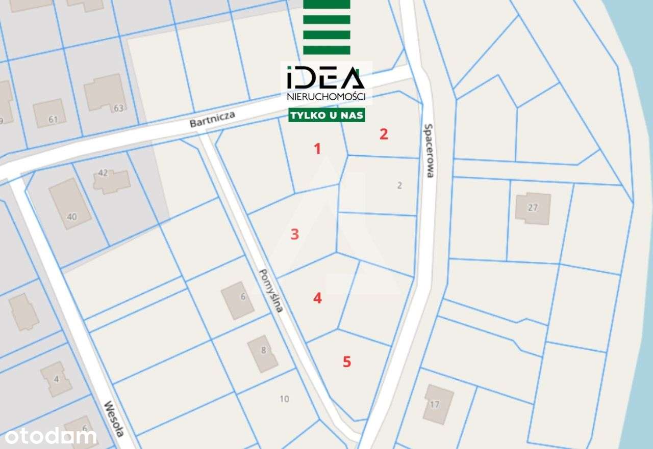 Działka pod budowę domu w Łochowie,lewa strona - Pełny obrazek: 5/6