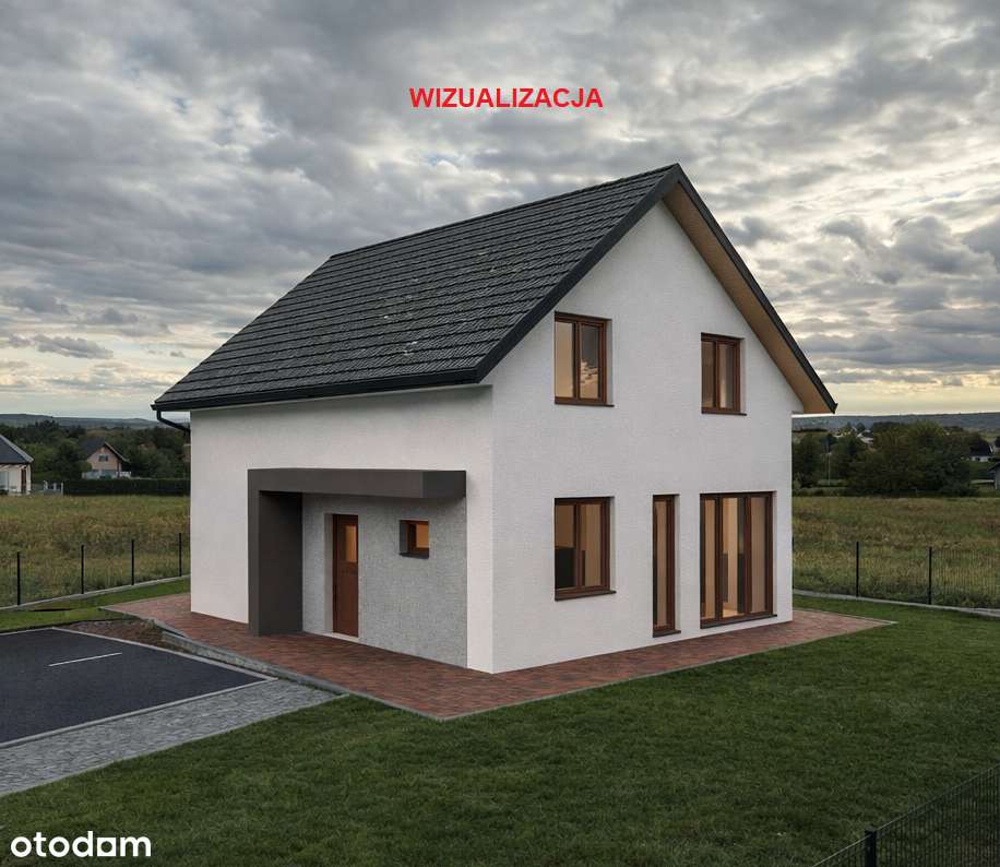 Dom wolnostojący| pow. 92m2| 4 pokoje|