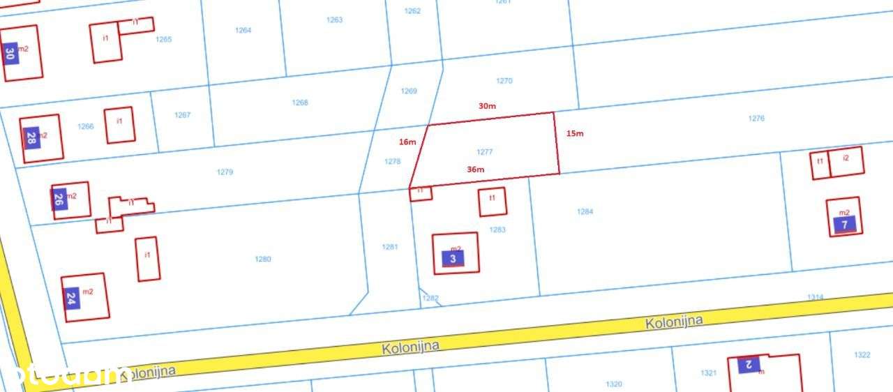 Sprzedam działkę budowlaną Kolonia Gosławicka - Pełny obrazek: 4/6