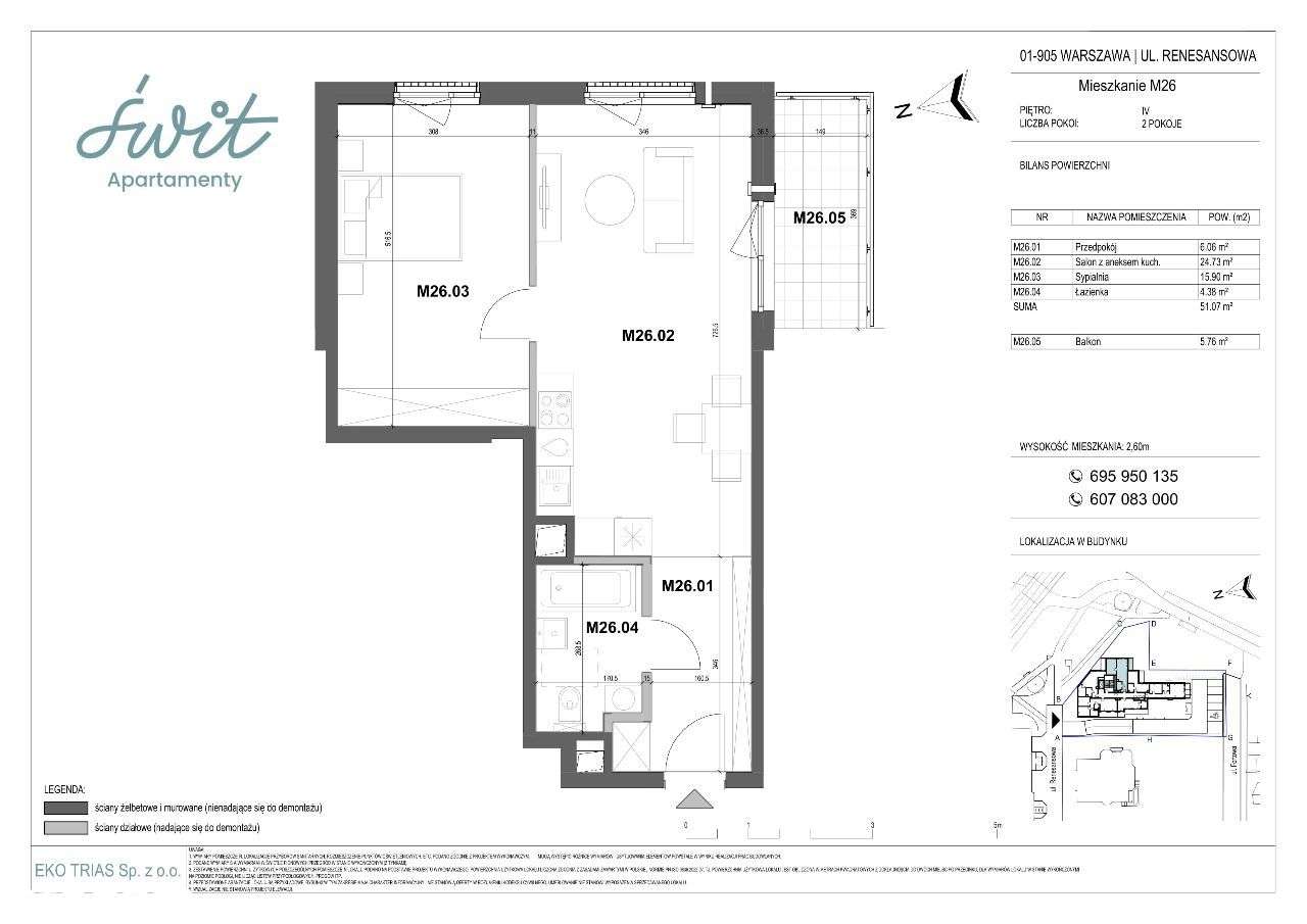Apartamenty Świt M26 - Pełny obrazek: 2/7