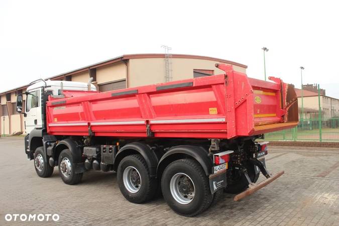 MAN TGS 35.460 8x6 WYWROTKA BORDMATIC MANUAL MEILLER KIPPER Z NIEMIEC - 2