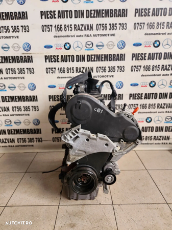 Motor Vw Seat Skoda 1.6 Tdi Euro 5 Cod CAY Cu 138.000 Km Reali Golf 6 Passat Octavia Leon Etc. *Garantie* - Dezmembrari Arad - 1