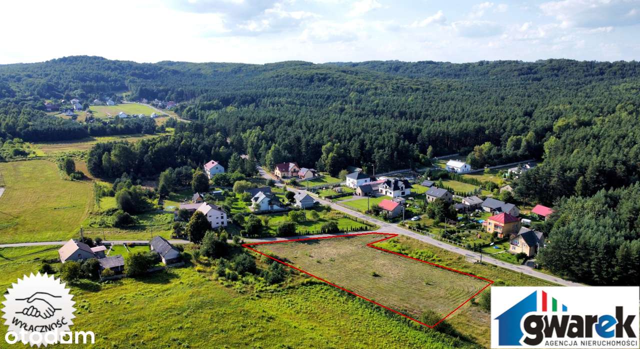 Szeroka, płaska, Działka Budowlana, 36a, Hucisko Kwaśniowskie, Klucze-0