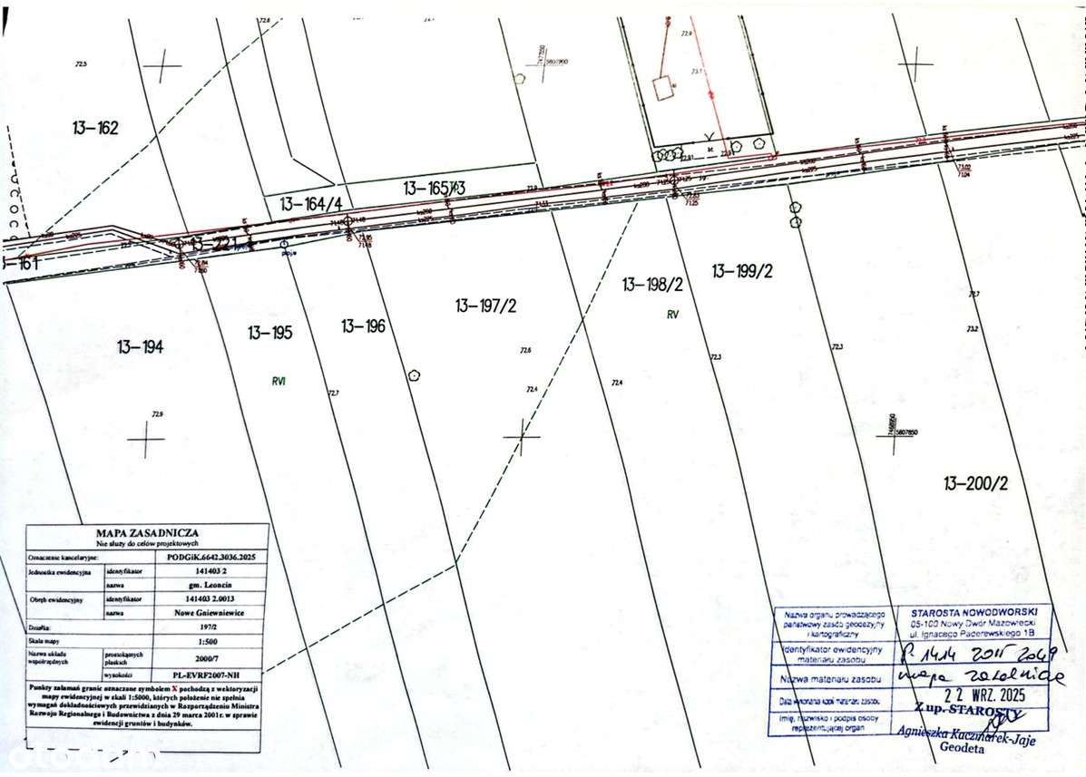 Atrakcyjna działka budowlana 4918 m² – gm. Leoncin - Pełny obrazek: 5/5