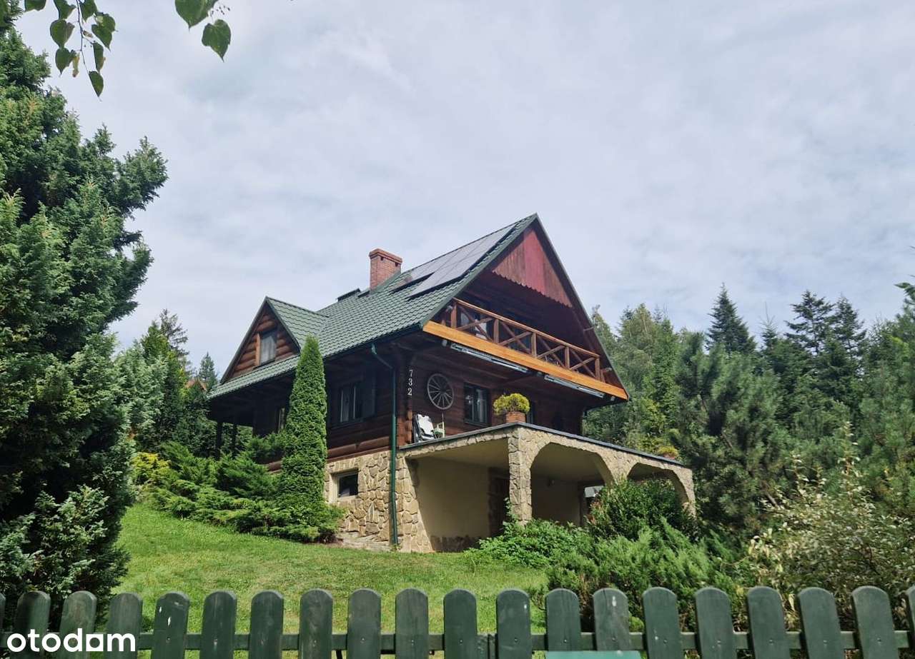 Piękny dom z bala Koninki - Poręba Wielka - Gorce, zacisze, góry, lasy
