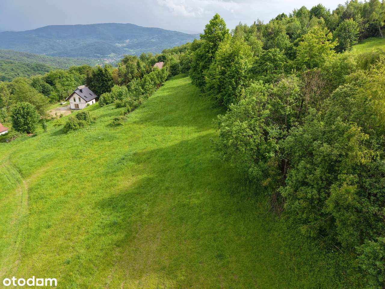 Malownicza działka z panoramą gór- 1184 m² zielonej przestrzeni - Pełny obrazek: 4/13
