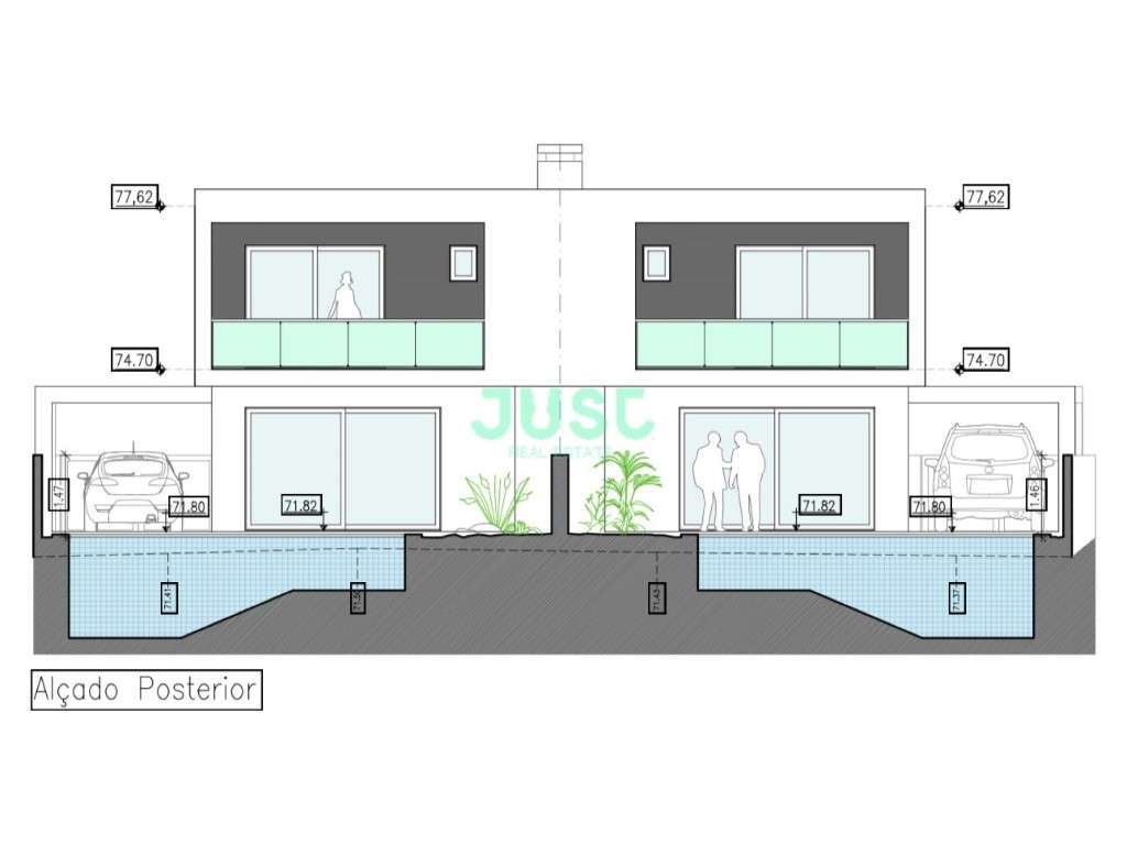 Moradia T4 com 3 suítes, lavandaria e piscina em Fernão Ferro. - Grande imagem: 4/11