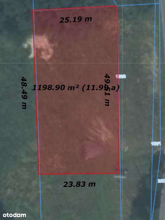 Utwardzona działka ul.Niebieska - Pełny obrazek: 2/5