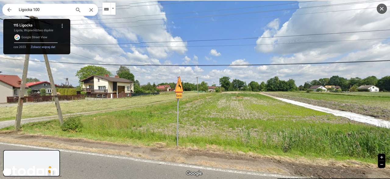 Sprzedam działkę 900m2 Czechowice-Dziedzice Ligota - Pełny obrazek: 3/6