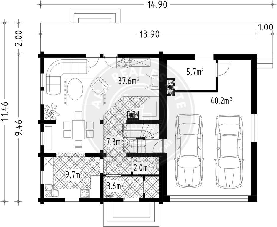 Działka z projektem domu w sercu Bieszczad-10