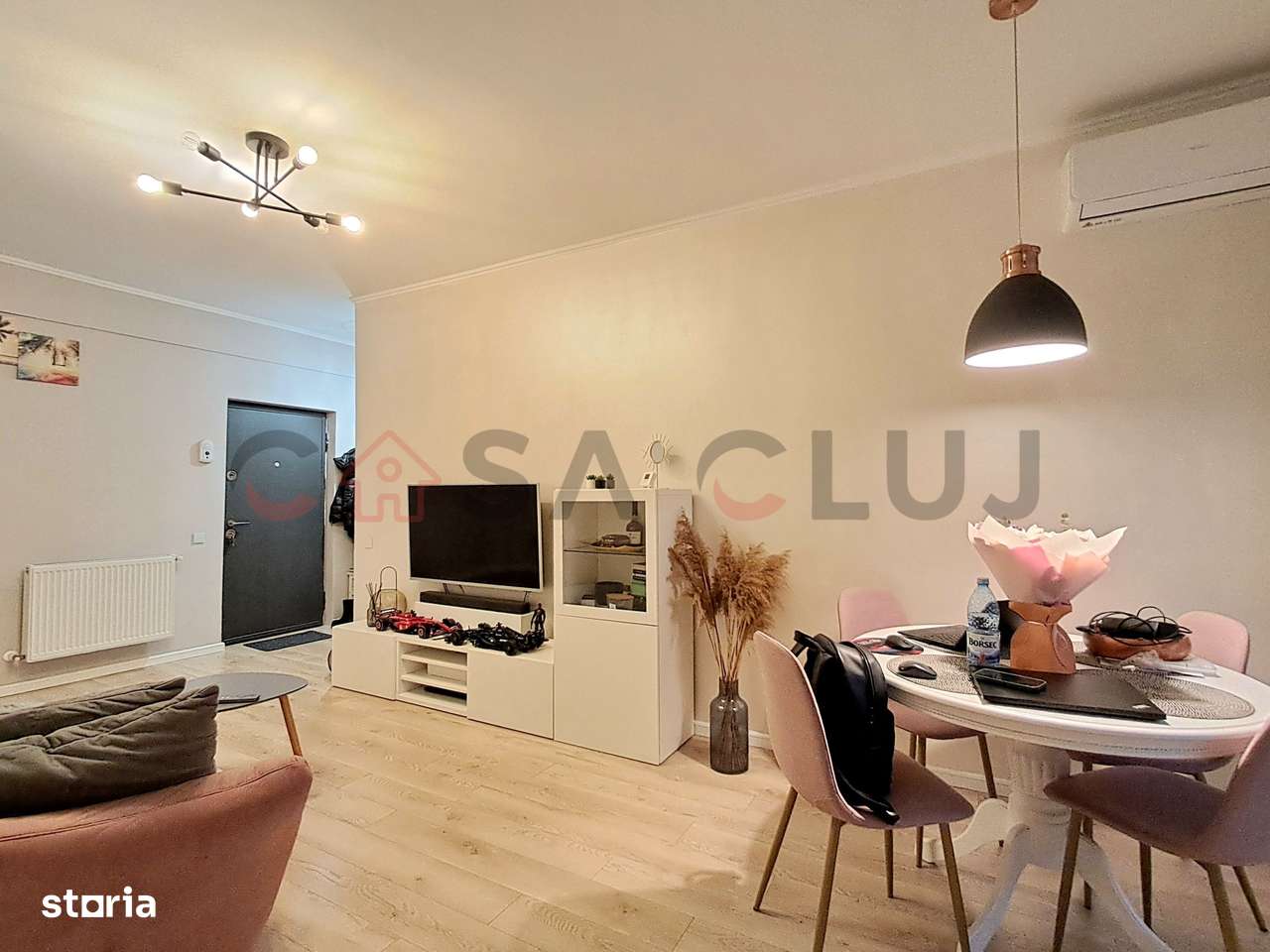 2 camere, Etaj 2, Bloc Nou, Central!!-2