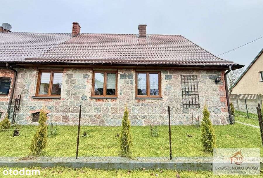 Połowa domu - 89 m2, Sosnowo, gmina Resko-13