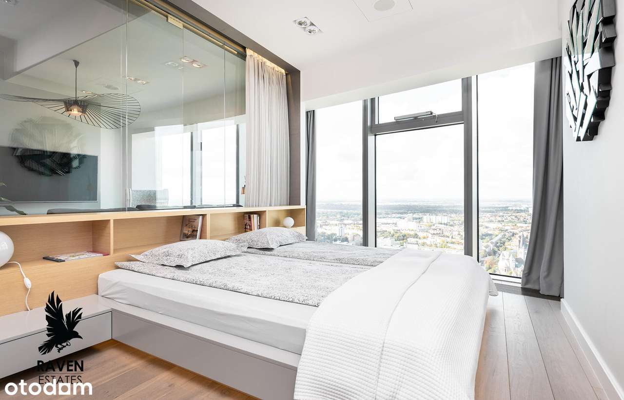 ✅Sky Tower✅33 Piętro✅Okna - Zachód✅105m2-3pok✅ - Pełny obrazek: 3/16