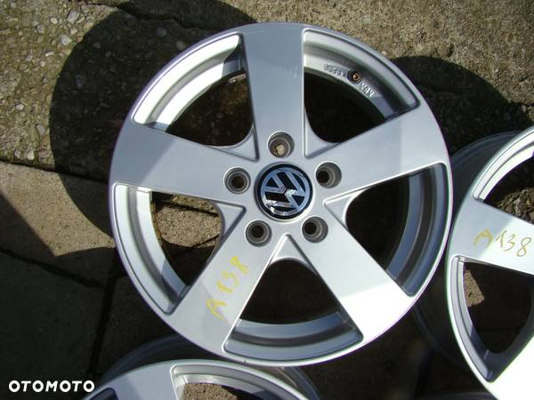 a138 5x112 VW Golf VII VI V Plus Sportsvan Touran Sharan Jetta Caddy Passat B5 6jx15 - 5