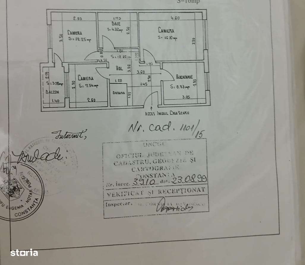 Inel 2 apartament 3cam decomandat 2/4-2