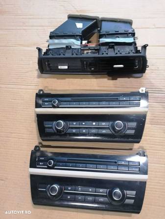 Panou Comanda Clima Radio BMW F10 F11 F01 - 2