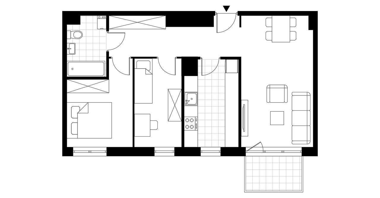 Ursus Classic | mieszkanie 3-pok. |C1_173 - Pełny obrazek: 4/9
