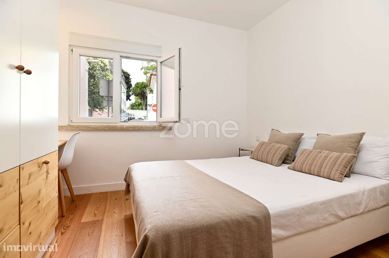 T1 na Lapa mobilado para arrendar - Grande imagem: 2/24