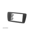 MOLDURA ADAPTADOR PRETO PARA RADIO 2-DIN PARA SEAT IBIZA 08-15 - 2