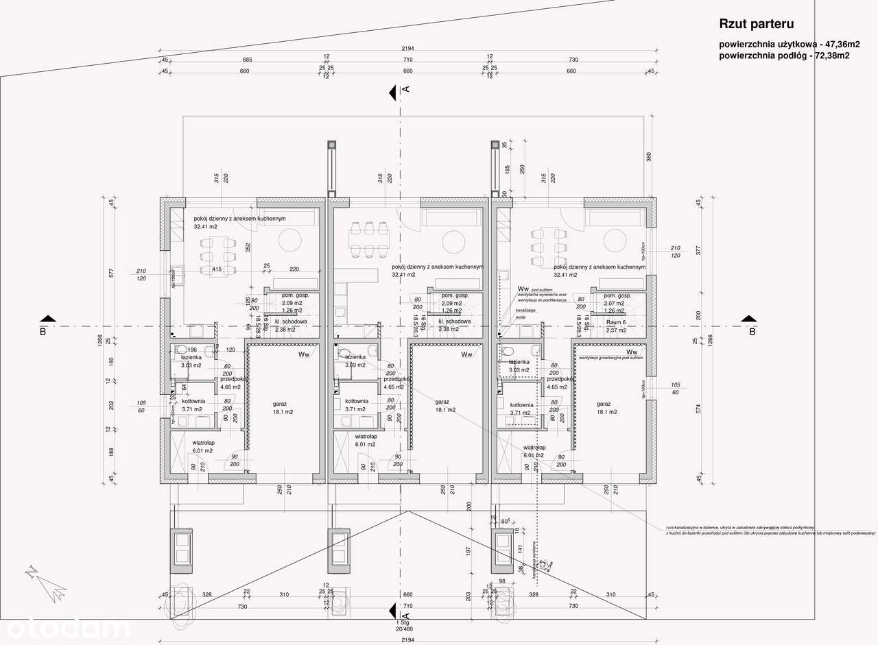 Dom w zabudowie szeregowej Zabrze - Pawłów-17